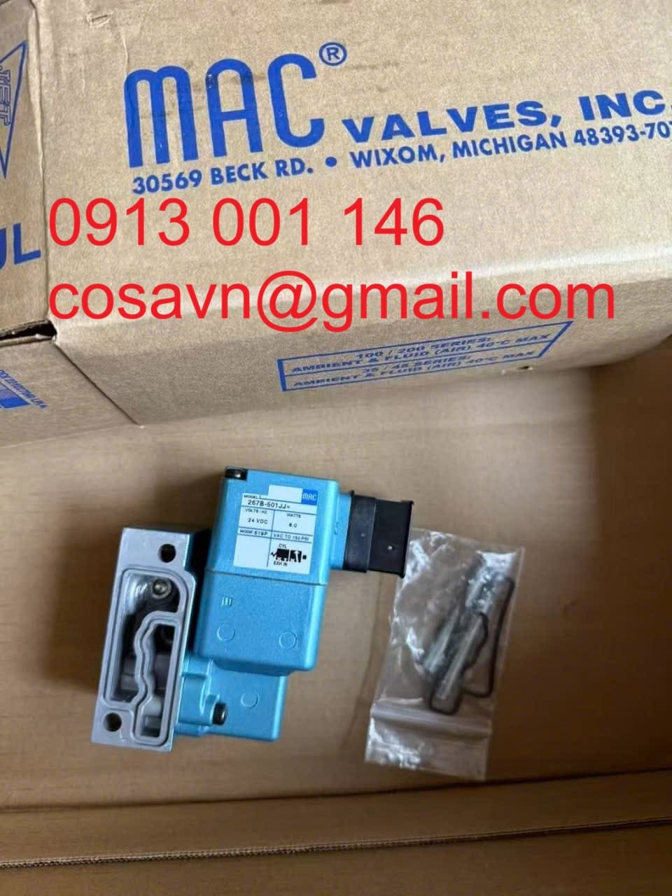 Van MAC 287B-501JJ 287B-501JJ